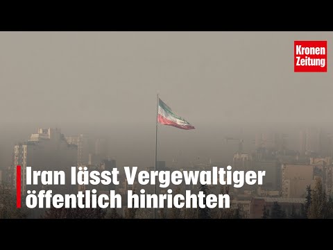 Iran lässt Vergewaltiger öffentlich hinrichten | krone.tv NEWS