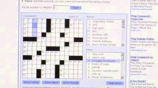 Where to Play Crossword Puzzles Online