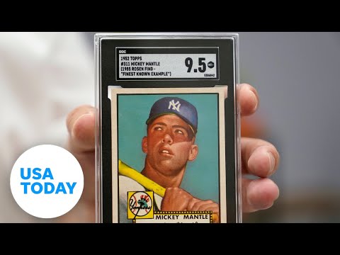 Mint condition 1952 Mickey Mantle baseball card sells for record price USA TODAY