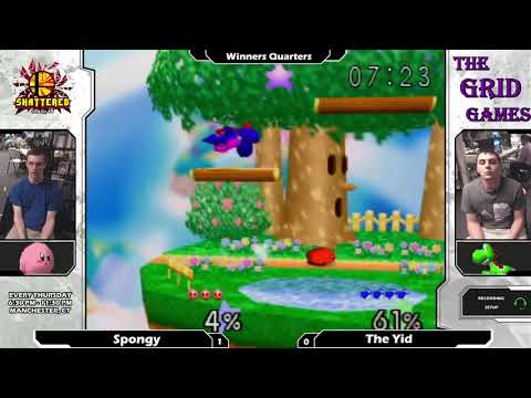Smash 64: Spongy (Kirby) V The Yid (Pikachu/Yoshi) - Shattered 116 Tournament SSB64