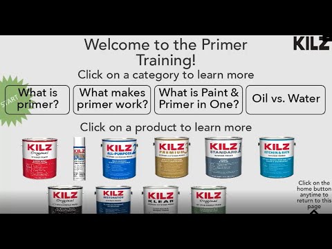 Kilz Training Video