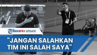 Javier Roca Pelatih Arema FC Nangis Lihat Aremania Meninggal di Pelukan Pemain: Saya Siap Dipecat