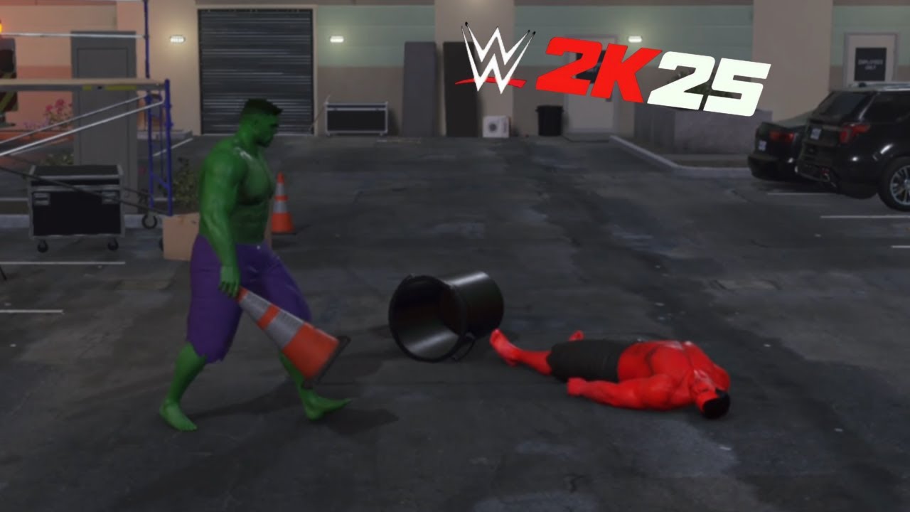 HULK VS RED HULK - WWE 2K25
