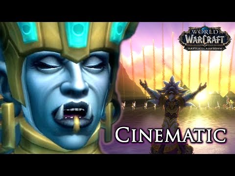 Talanji for Warchief? Princess Talanji's Cinematic Cutscene in Zuldazar (WOW BFA)