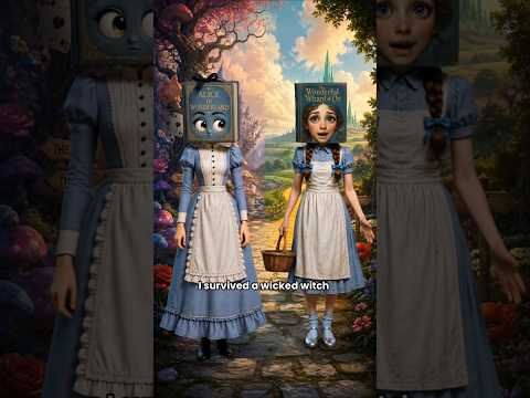 Which World Is More Dangerously Crazy? 🐇🌪️ Alice In Wonderland Vs Wizard of Oz