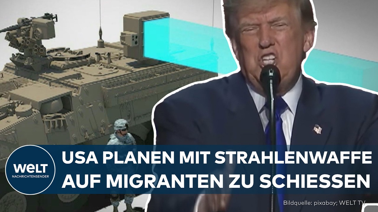 RIO GRANDE: USA plant Migranten an der Mexiko-Grenze mit Strahlenwaffe zu beschießen!