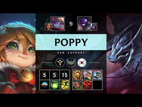 Poppy Support vs Alistar - KR Challenger Patch 25.18