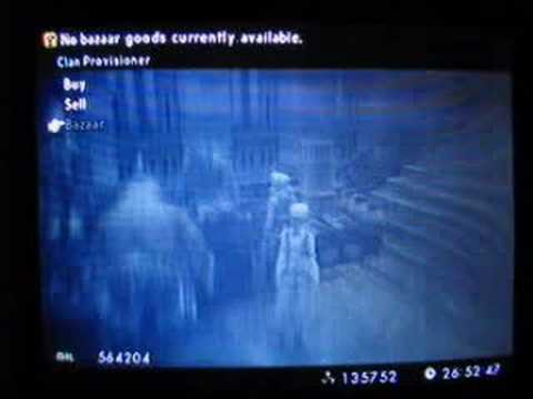 FFXII Perfect Game Bazaar 1 - Hermes Sandals & Golden Garb