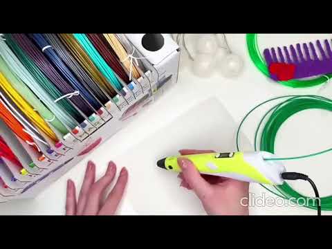 Как научиться рисовать 3D ручкой | 3D Pen-3 | 3Д ручка обучение