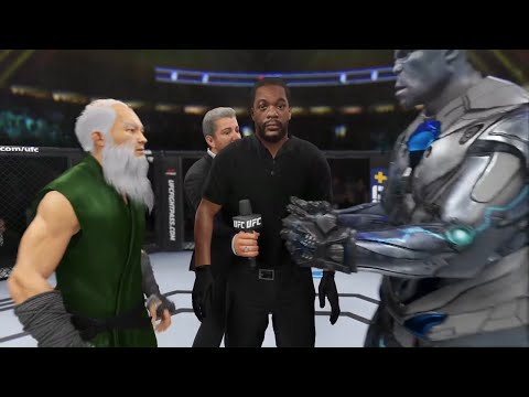 UFC 4 - Old Bruce Lee vs. Robo Hulk - Epic Rematch - Dragon Fights 🔥🐉