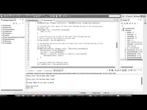 AI Project 4: Name Generator