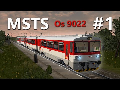 Microsoft Train Simulator - trať ŽSR 191-193 | Os 9022 Humenné - Michaľany #1
