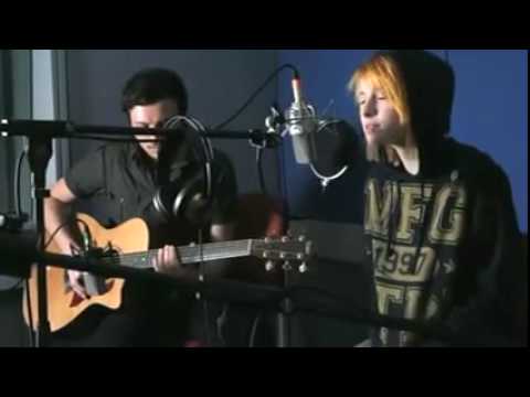 The only exception -Paramore-acoustic live