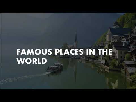 Right brain training | Flashcards for kids | 20 Famous places in the world | world landmarks