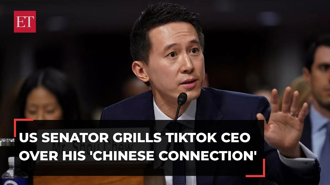 TikTok CEO denies links with Communist Party of China, says 'I'm Singaporean!' | US Senate hearing