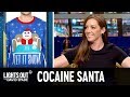 Walmart S Coked Up Santa Sweater Feat Megan Gailey Lights Out With David Spade