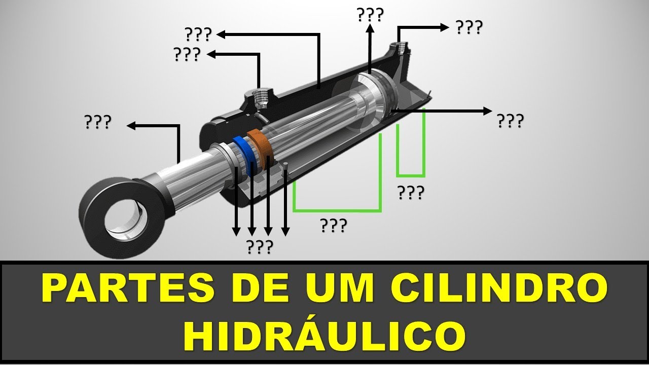 CILINDRO HIDRÁULICO - Partes Principais