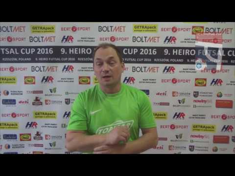 9. HFC 2016 - Wywiad z Marian Kołodziej (Topicar) po meczu z Cafe Bardejov
