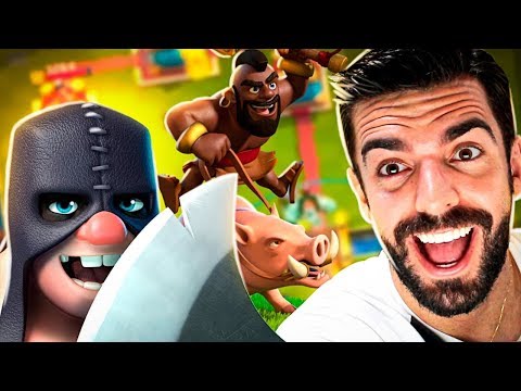 USEI O NOVO DECK DE CORREDOR COM EXECUTOR NO CLASH ROYALE!