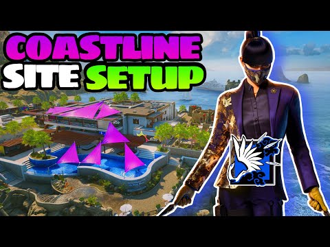 BEST AZAMI Barricade Site Setup Spots On COASTLINE! Rainbows Six Siege Operator Guide