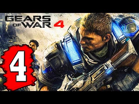 Gears of WAR 4: Gameplay Walkthrough Part 4 ACT 2 CHAPTER: THE PRODIGAL SON / GEARED UP / PLAN B