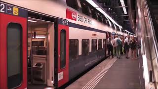How to get to town from Zurich Airport by train