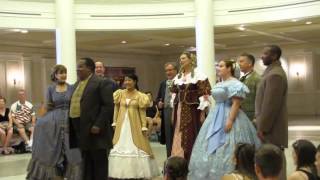 Disney&#39;s Liberty Singers in the American Adventure Pavilion at Epcot - Oh! Susanna