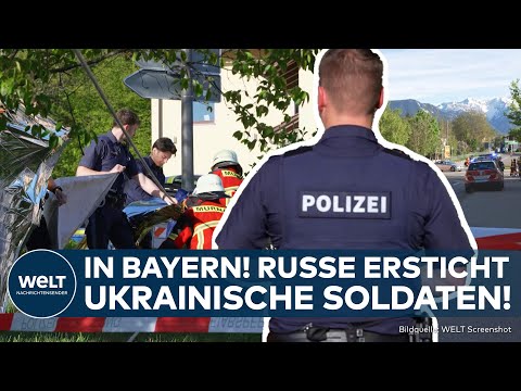 BAYERN: Ukrainische Soldaten erstochen! "Katastrophe für die Region!" Tatverdächtiger Russe in Haft!