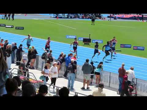 100m U16 Men Final, 2025 Australian All Schools Championships, Melbourne 7/12/2025 