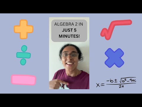 THE ULTIMATE Algebra 2 Tiktok Video Compilation!  (Melodies for Math)