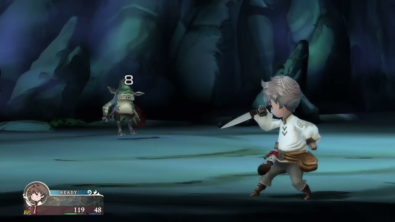 Bravely Default Flying Fairy HD Remaster – Nintendo Switch 2 Handheld Gameplay