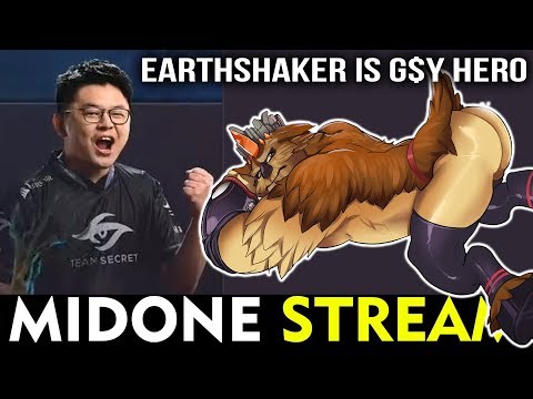MIDONE: Earthshaker is a G@Y HERO! MidOne Stream Moments
