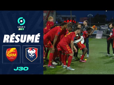 QUEVILLY ROUEN METROPOLE - STADE MALHERBE CAEN (2 - 1) - Résumé - (QRM - SMC) / 2022-2023