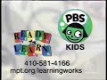 PBS Kids Program Break MPT Kidworks 2001 2