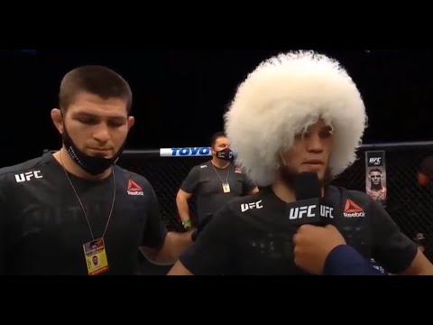 UFC Fight Island 8 | UFC DEBUT - KHABIB'S COUSIN DESTROYS OPPONENT LEAVES HIM TWITCHING!!!