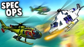 SECRET Mission in NEW Spec Ops HELICOPTERS!  (Ravenfield New Mods Gameplay)