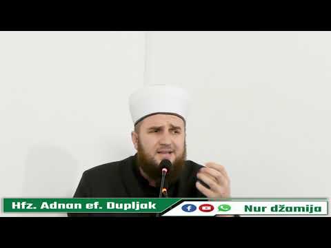 Ebu Bekr, r.a. 7. dio - hfz. Adnan ef. Dupljak