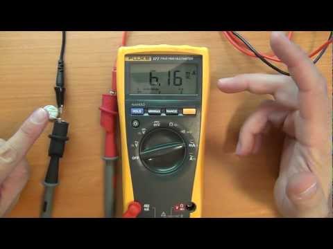 Part of a video titled How to use a Multimeter for beginners: Part 2a - YouTube