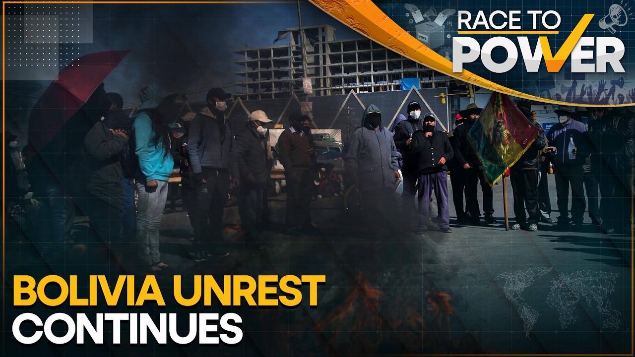 Anti-Government Protests Intensify Across Bolivia | Race To Power