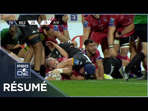 PRO D2 - Résumé AS Béziers Hérault-Provence Rugby: 31-15 - J21 - Saison 2020/2021