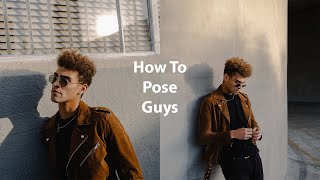 How to Pose and Photograph Guys