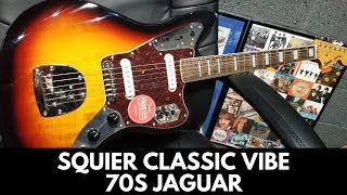 Fender SQUIER CLASSIC VIBE 70s JAGUAR LR - відео 1