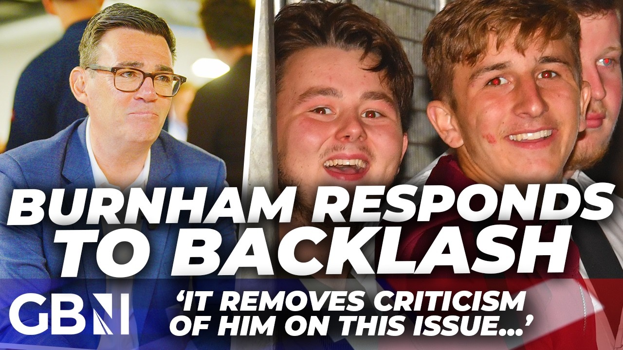 Video: Burnham excludes manslaughter offenders from early release scheme after PC Harper backlash