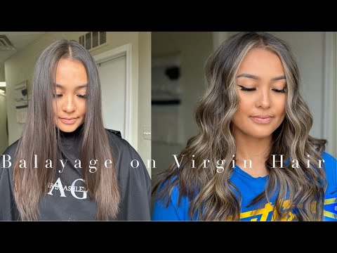 BALAYAGE ON VIRGIN HAIR | Foliage | Dimensional...