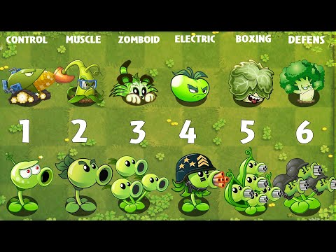 PvZ 2 Gameplay - Which Plant Can Defeat Carnie Zombie Team With 1 Plant Food ？