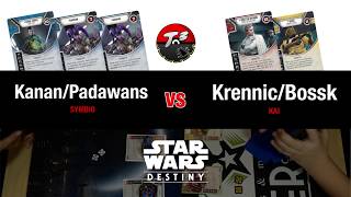 eKanan & 2x Padawans vs eKrennic & Bossk