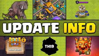 Download lagu New Troop, Town Hall 19 and More - Update Info! mp3 Download lagu New Troop, Town Hall 19 and More - Update Info! mp3