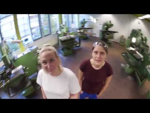 Bfz Campusgespräch - Industriemechanikerinnen Kathrin und Monika