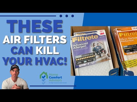 These Air Filters Can KILL Your HVAC System! (What Type of Filters Are Best?)