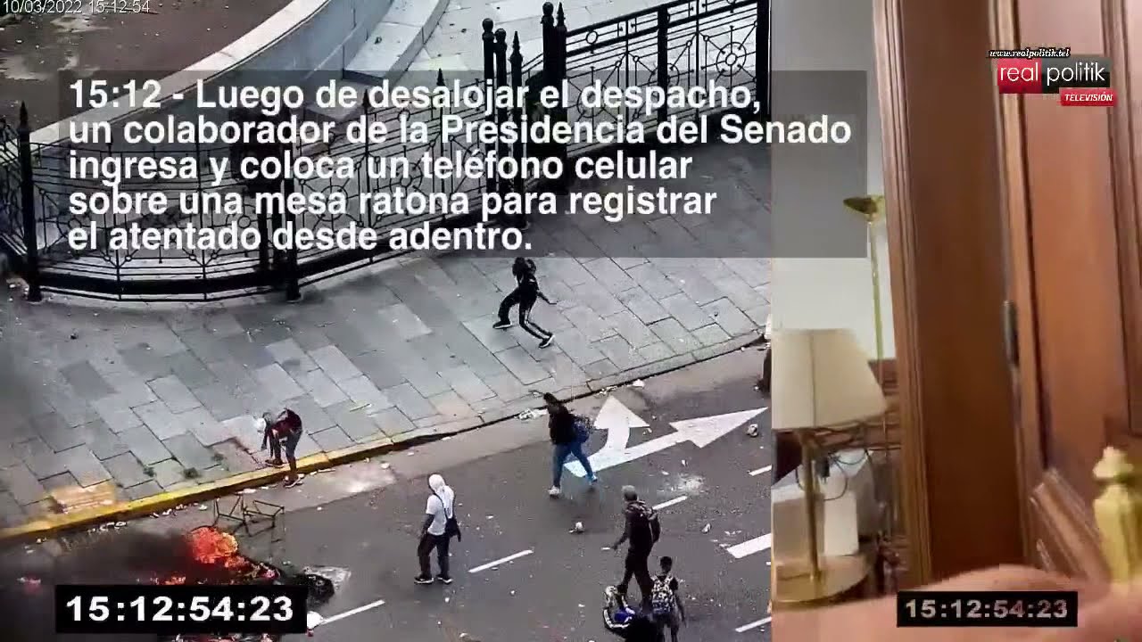 CFK planteó que "alguien planificó" el ataque contra su despacho